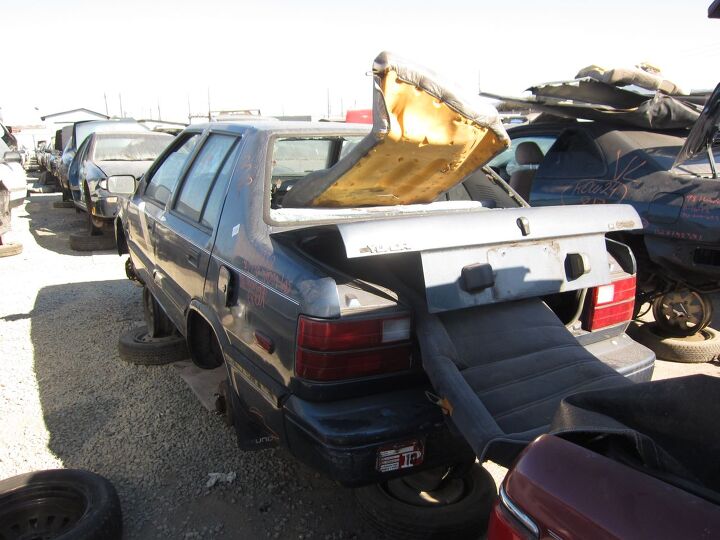junkyard find 1988 hyundai excel