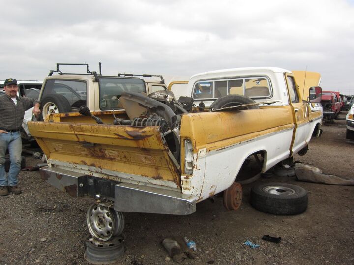 junkyard find 1971 ford f 100 pickup