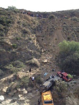 carrera panamericana crash destroys studebaker porsches alfa and a benz everyone