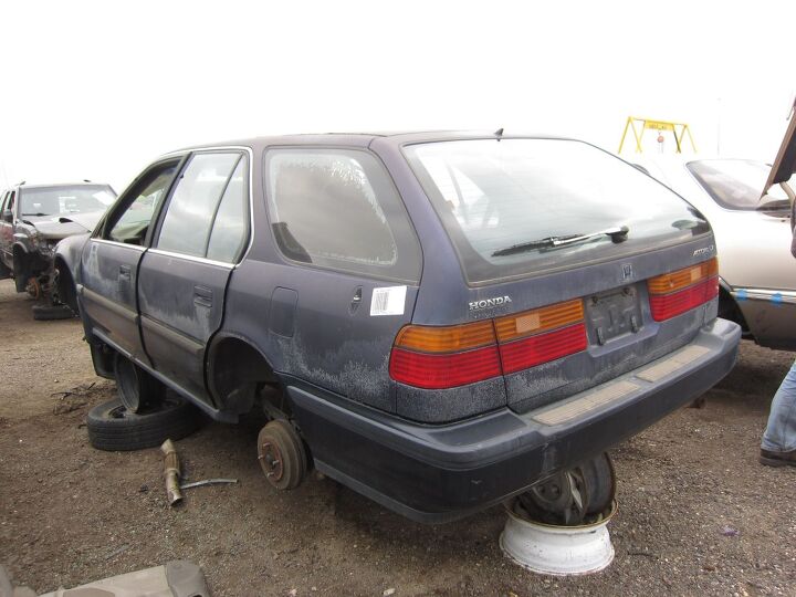 junkyard find 1991 honda accord wagon