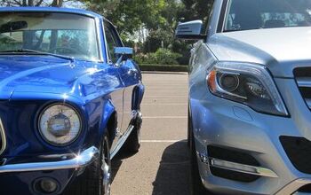 Tales From The Cooler: Owner's Manual Shootout: 2013 Mercedes-Benz GLK350 Vs. 1968 Ford Mustang