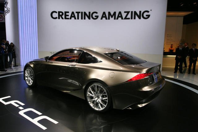 lexus debuts mystery coupe
