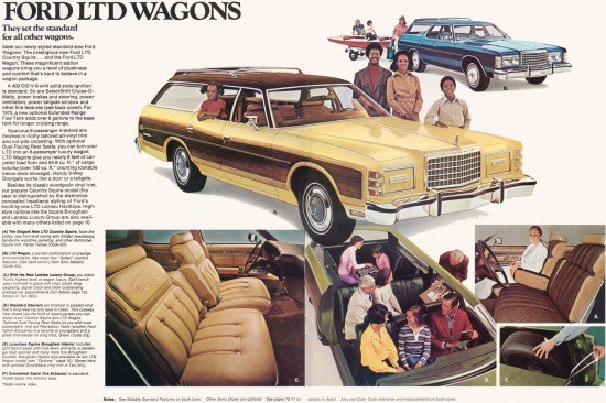  Junkyard Find: 1975 Ford LTD Country Squire |  La verdad sobre los autos