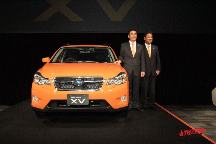 New Subaru XV Seen In Tokyo In The Flesh (And It's Orange)