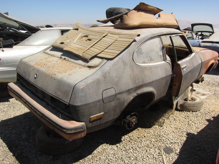 junkyard find 1976 capri ii aka mercury capri aka ford capri