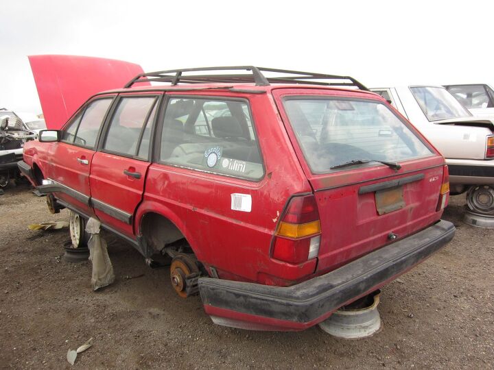 junkyard find 1988 volkswagen quantum syncro wagon