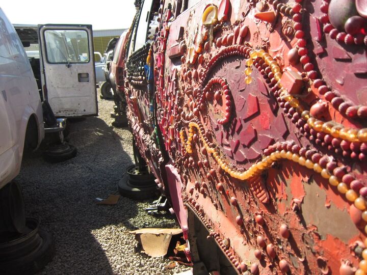 junkyard find 1985 toyota master ace art car