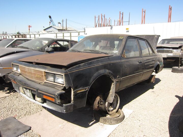 junkyard find 1983 cadillac cimarron d oro