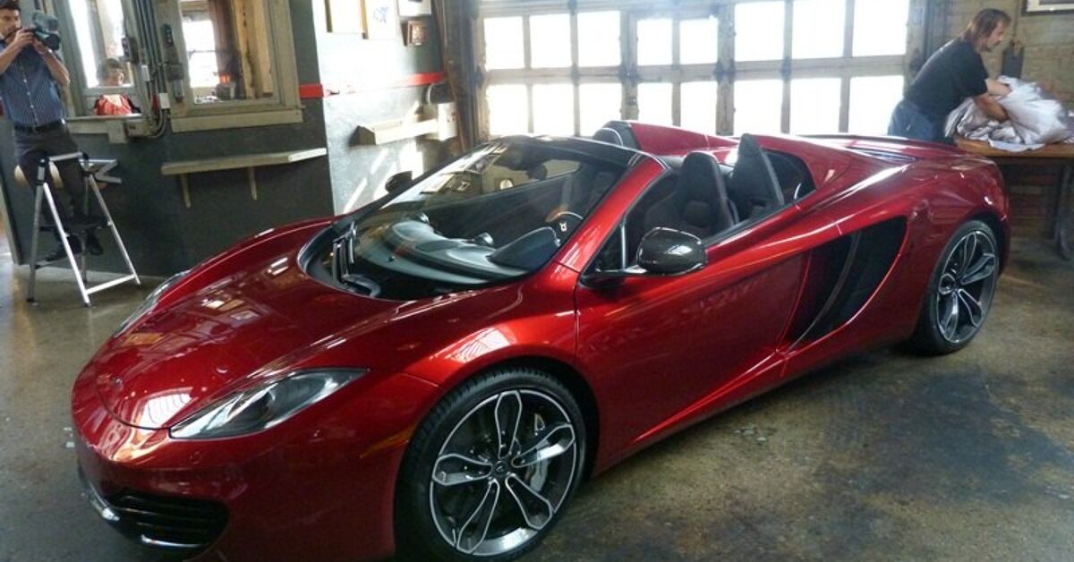 2013 McLaren MP4-12C Spider Stock # M7645 for sale near Glen Ellyn, IL 2013 McLaren MP4-12C Spider Stock # M7645 for sale near Glen Ellyn, IL