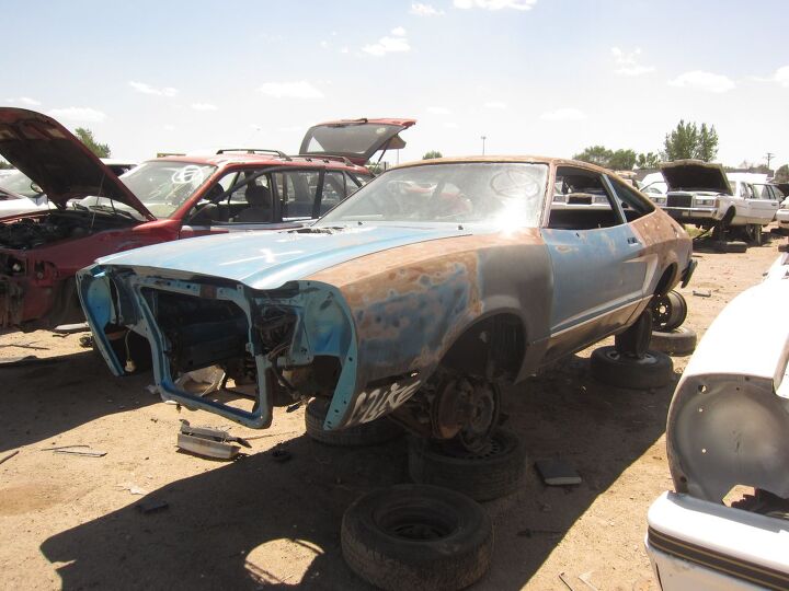 junkyard find 1977 and 1978 ford mustangs