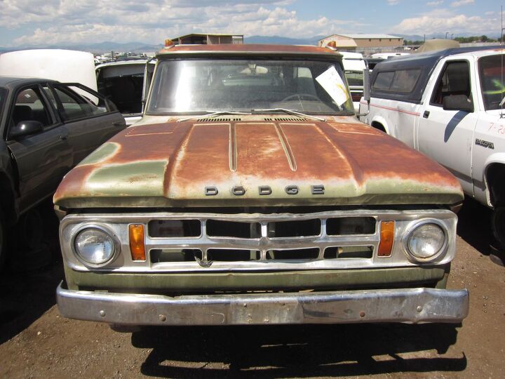 junkyard find 1968 dodge d 100 adventurer pickup