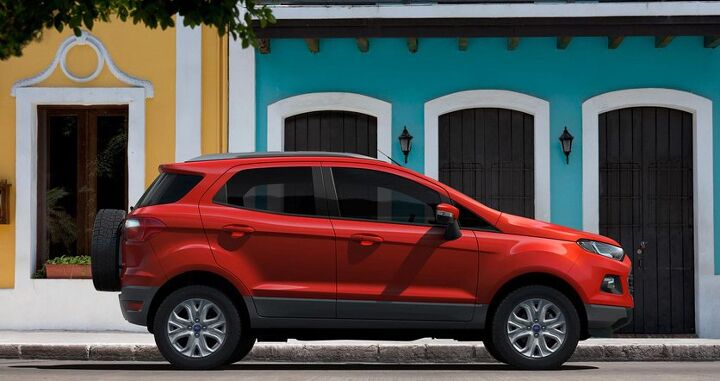 ford ecosport pre launch new fiesta based cute ute is out in the third world wild