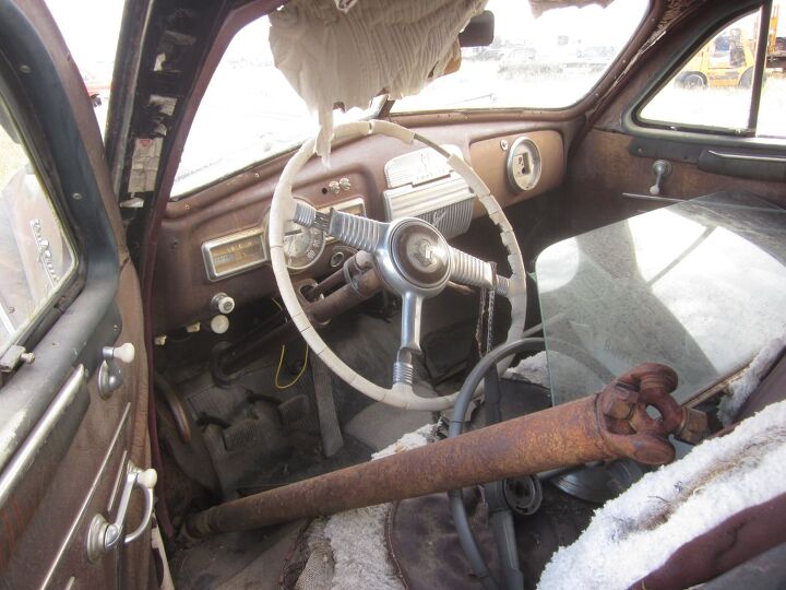 junkyard find 1948 pontiac hearse