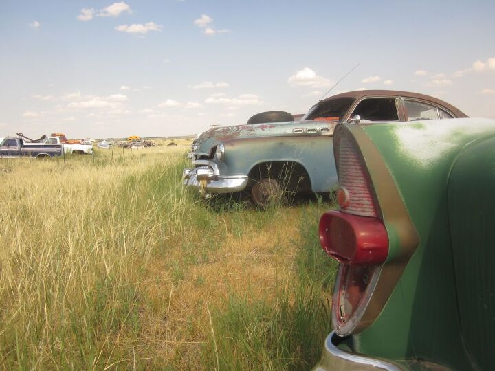corvairs kaisers and cadillacs brain melting colorado junkyard is a mile high and