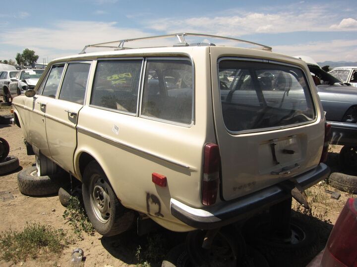 junkyard find 1969 volvo 145 wagon