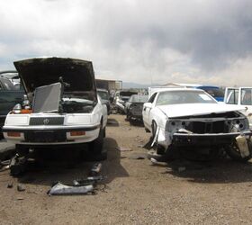 junkyard find 1991 and 1993 chrysler lebaron convertibles