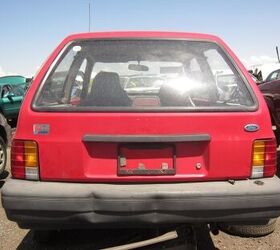 junkyard find 1990 ford festiva