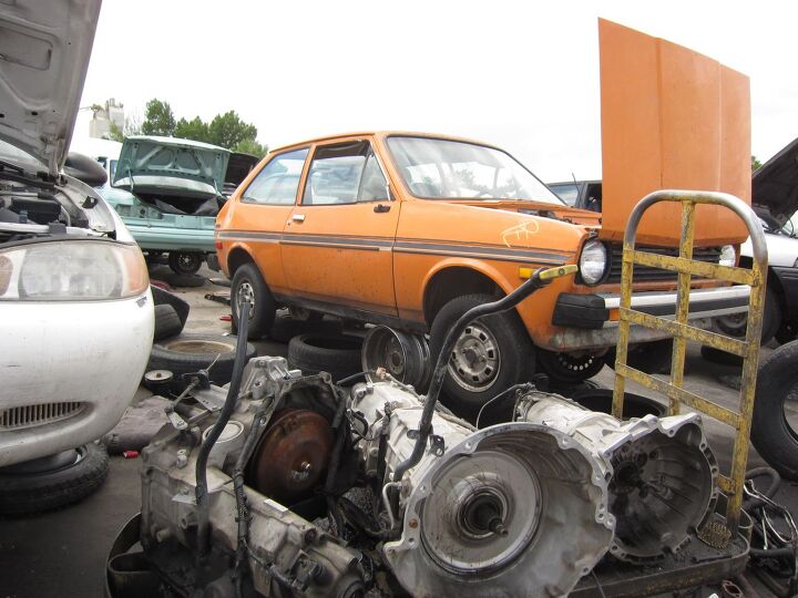 junkyard find 1978 ford fiesta sport