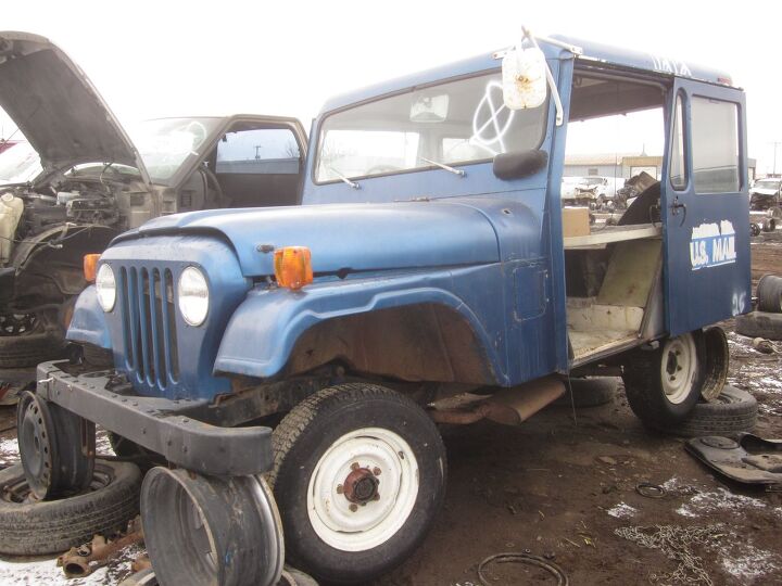 junkyard find 1972 am general dj 5b mail jeep