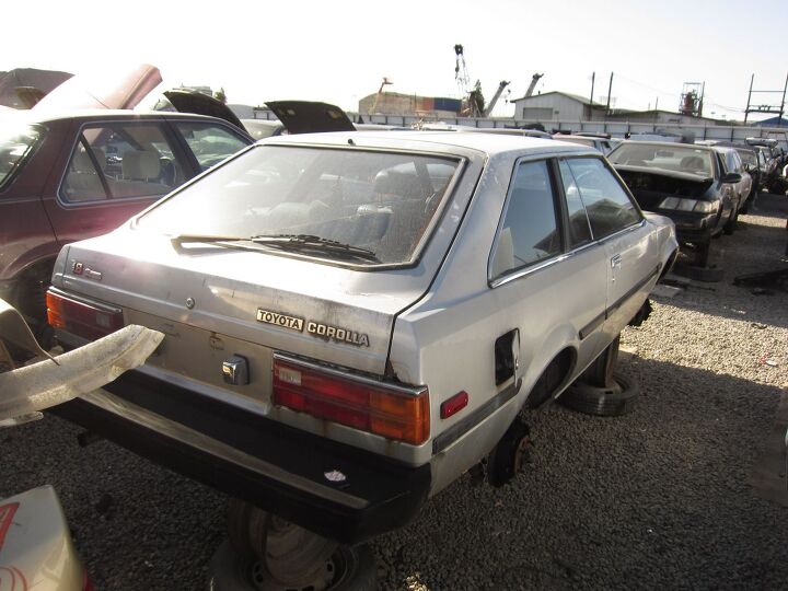 Junkyard Find: 1981 Toyota Corolla Liftback Coupe