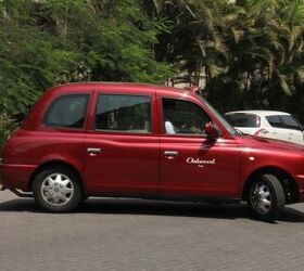 review london taxi tx4 test driven in india