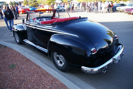 car collector s corner 1948 plymouth convertible with a hemi heart and a gm pacemaker