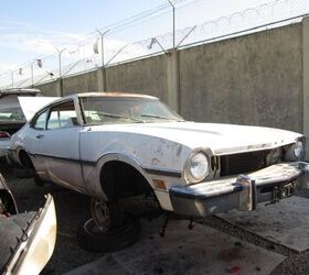 junkyard find 1975 ford maverick
