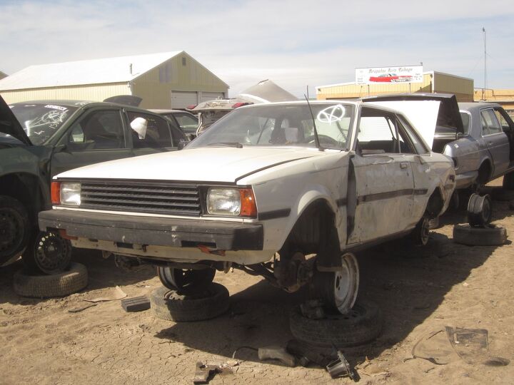 junkyard find 1982 toyota corolla sr5