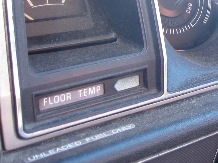 what s the deal with those floor temp warning lights in malaise era datsuns