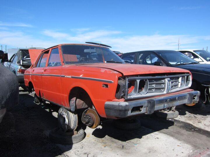 junkyard find 1978 datsun 510 sedan