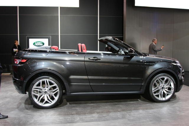 Geneva 2012: Range Rover Evoque Convertible Is Vulgarity In Tangible Form