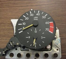 Name That Car Clock: Small Analog With Tachometer