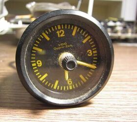 Name That Car Clock: 2″ VDO Analog With Yellow Numbers