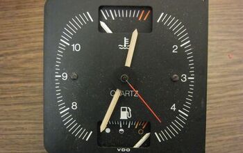 Name That Car Clock: VDO Analog With Fuel and Temperature Gauges