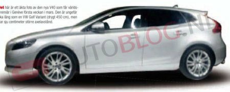 volvo gets punk d by the dutch with v40 leaked photos