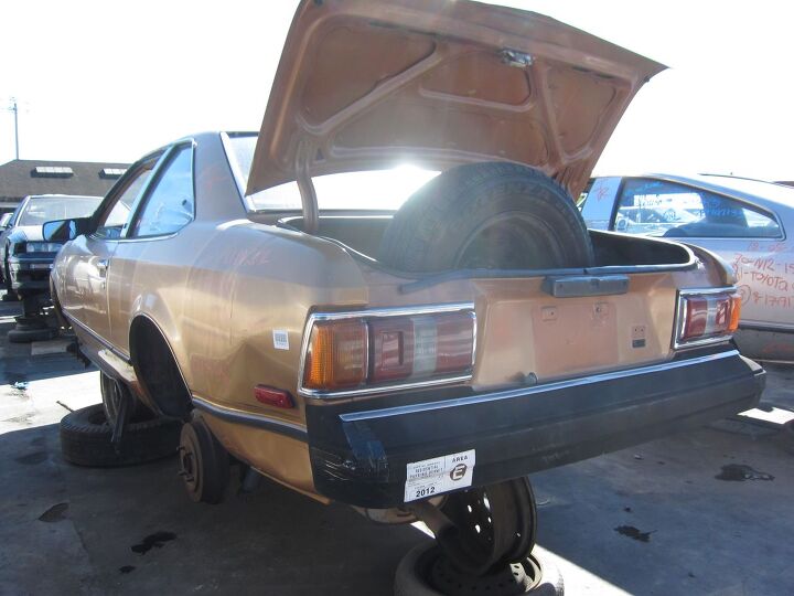 junkyard find 1980 toyota celica coupe