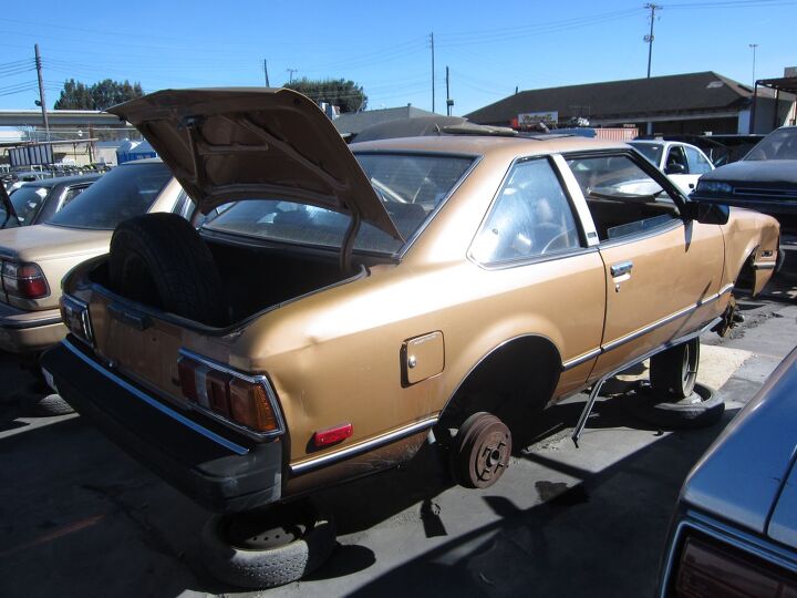junkyard find 1980 toyota celica coupe