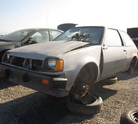 junkyard find 1984 plymouth colt gts turbo