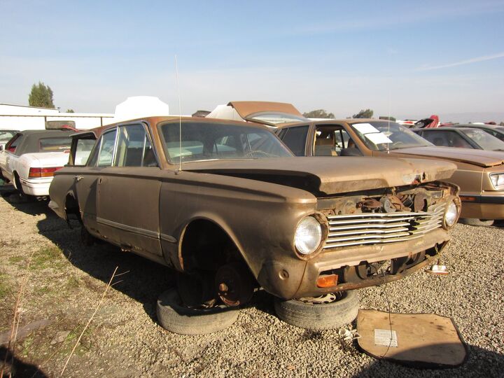 junkyard find 1964 plymouth valiant 200 station wagon