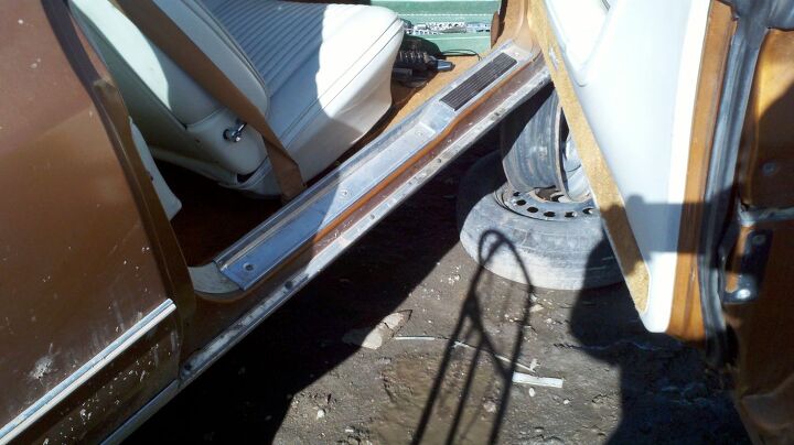 when you see a clean corinthian leather bench seat in the junkyard you buy it