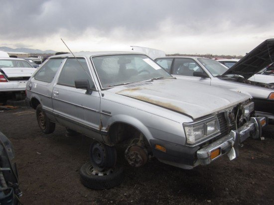 junkyard find 1983 honda accord no wait subaru gl hatchback