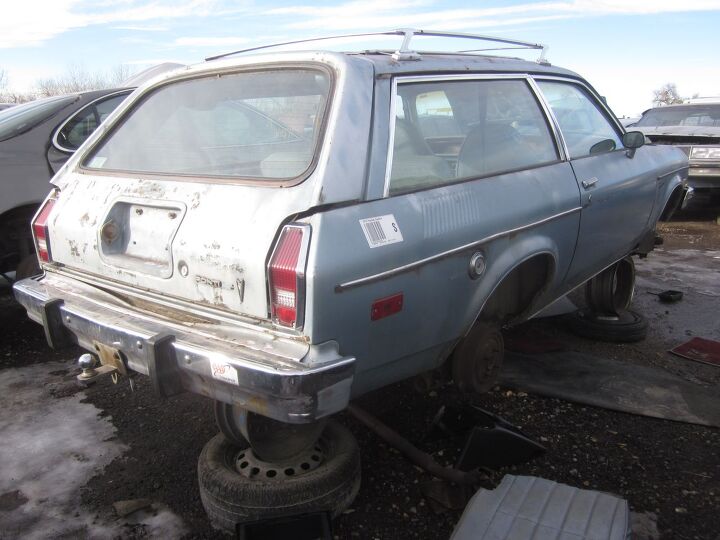junkyard find 1979 pontiac sunbird safari station wagon