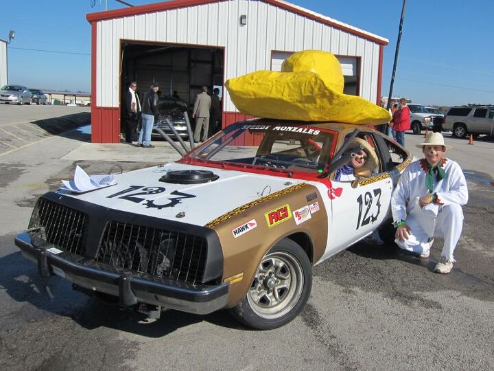 A Barracuda, Speedy Monzales, and a Luxurious W126 Benz: BS Inspections of the Heaps In The Heart Of Texas 24 Hours of LeMons