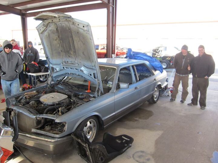 a barracuda speedy monzales and a luxurious w126 benz bs inspections of the heaps