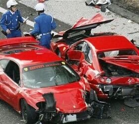 world s most expensive car crash