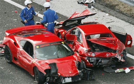 World's Most Expensive Car Crash