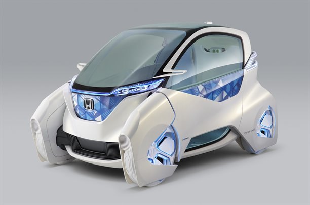 honda envisions a future where the cars are fun and the robots are good listeners