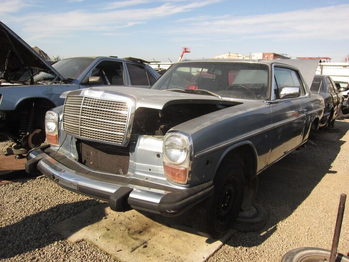 junkyard find 1973 mercedes benz 280c