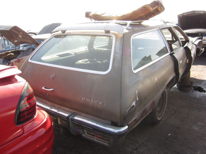 junkyard find 1973 buick century luxus wagon