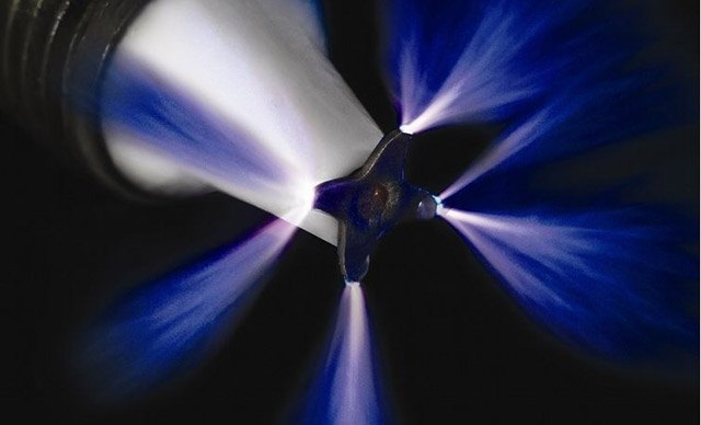 first lasers now corona ignition proposed